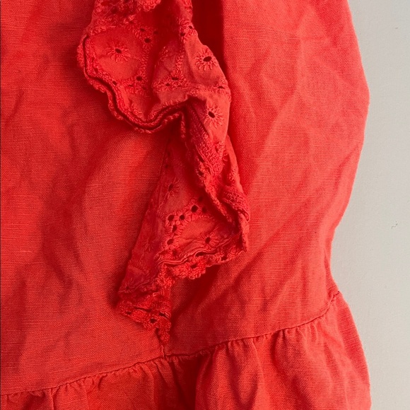 Sofia by Sofia Vergara Coral Ruffled Tank Top Size Medium - Picture 4 of 6